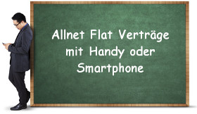 Allnet Flat Vertrag mit Handy Smartphone